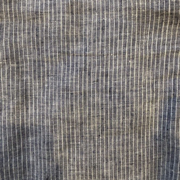 Everlane Women’s Blue Striped Linen Pants - Picture 5 of 5